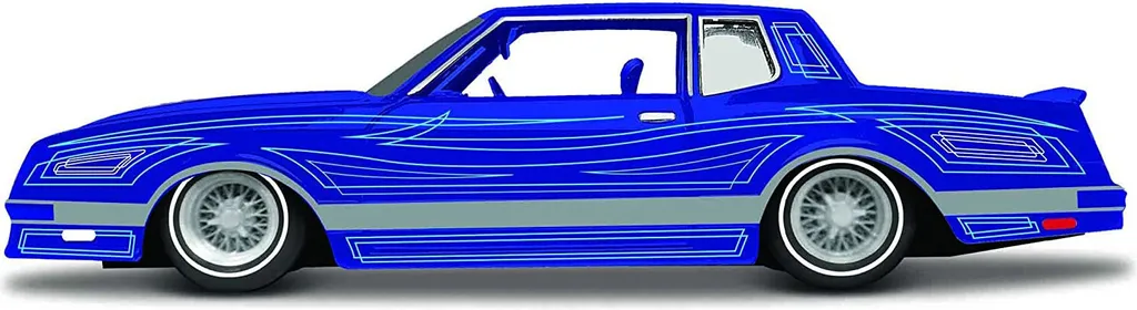 Chevrolet Monte Carlo Lowrider 86 Maisto 32542 en métal bleu 1:24