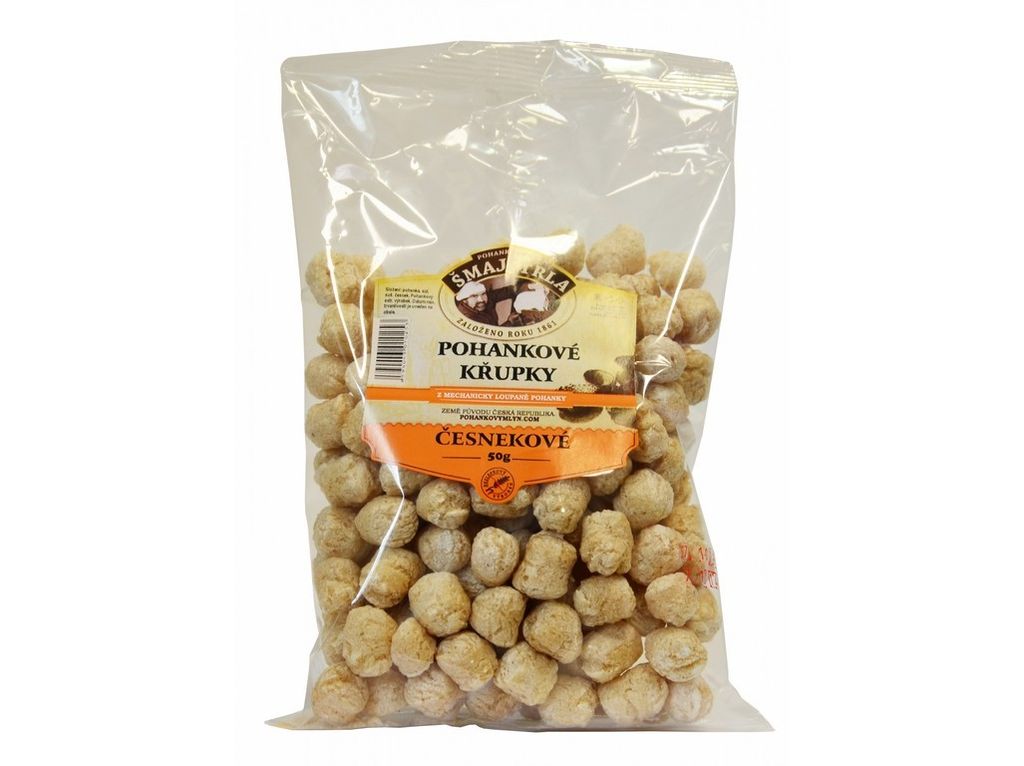 Pohankové křupky česnekové 50 g ŠMAJSTRLA Obrázek produktu 