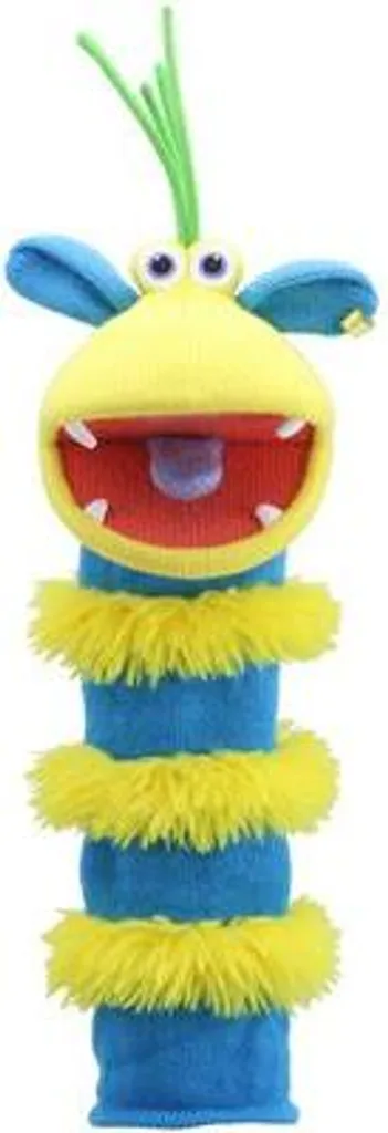 Marionnette articulée Eco Sockettes Ringo conçue en fibres recyclées