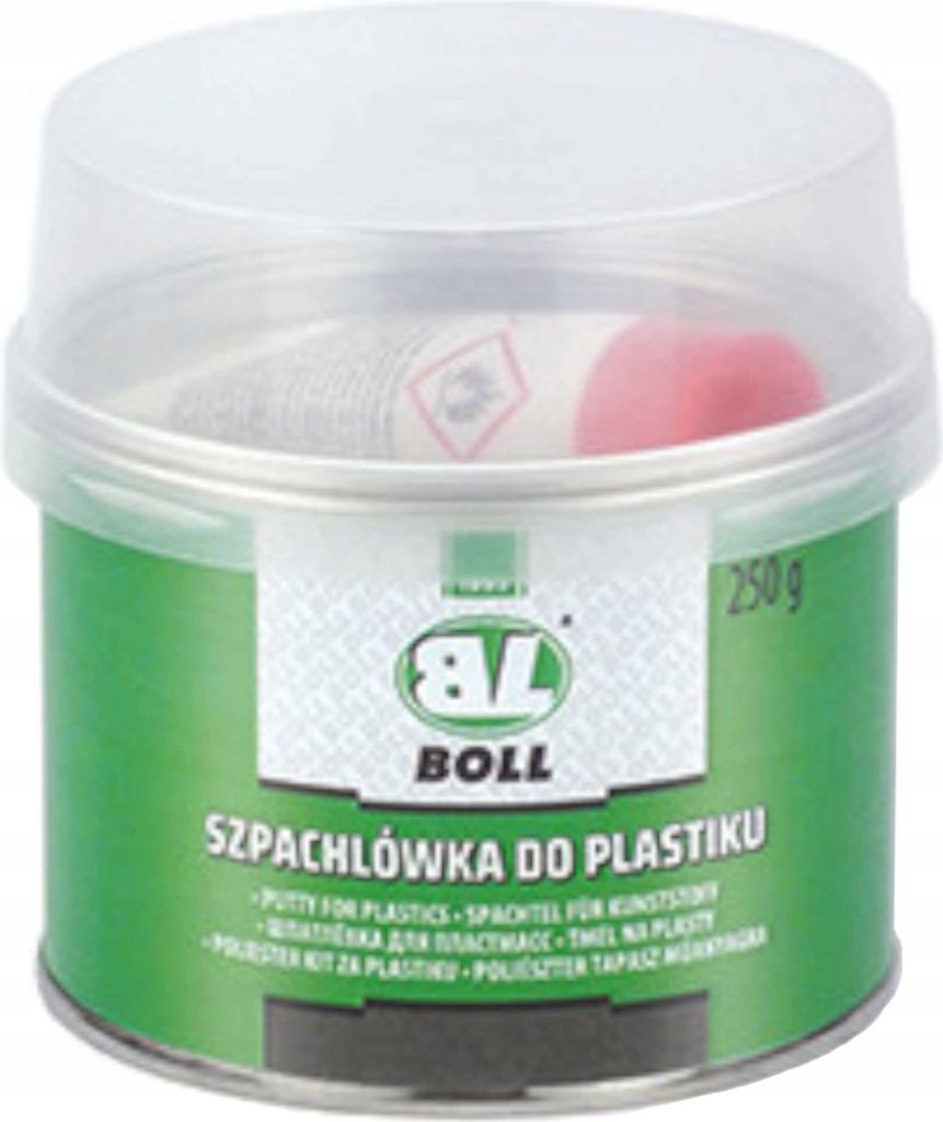 BOLL Kunststoff-Spachtelmasse 250g Set mit 8g Härter Produktbild 