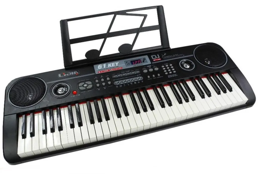 Orgue à clavier 328-06 multifonction avec micro et secteur noir - 12