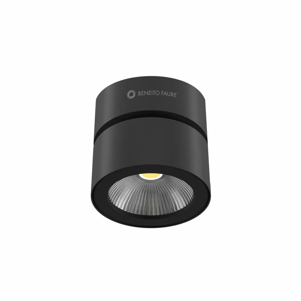 Applique LED de lecture Concord noire orientable 14w pour chambre - 4
