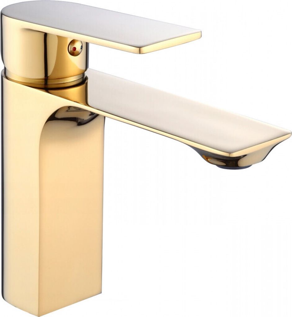 Mexen Alexa Waschtischbatterie, Gold - 71200-50