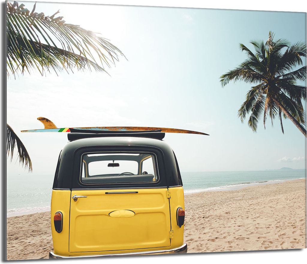 Glasschutzplatte für den Herd 60x52 Auto