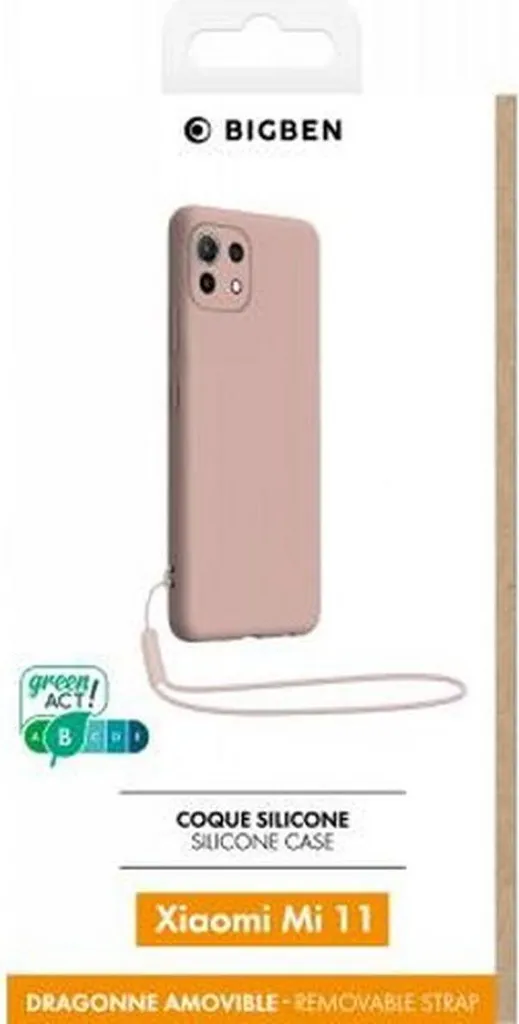 Cover Xiaomi Mi 11 5G Rosa BigBen Connected: Eleganza e Cinturino - 2