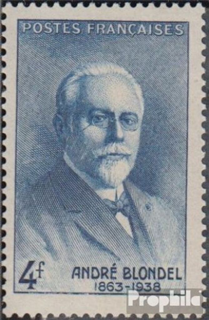 Briefmarken Frankreich 1942 Mi 562 (kompl.Ausg.) postfrisch Blondel