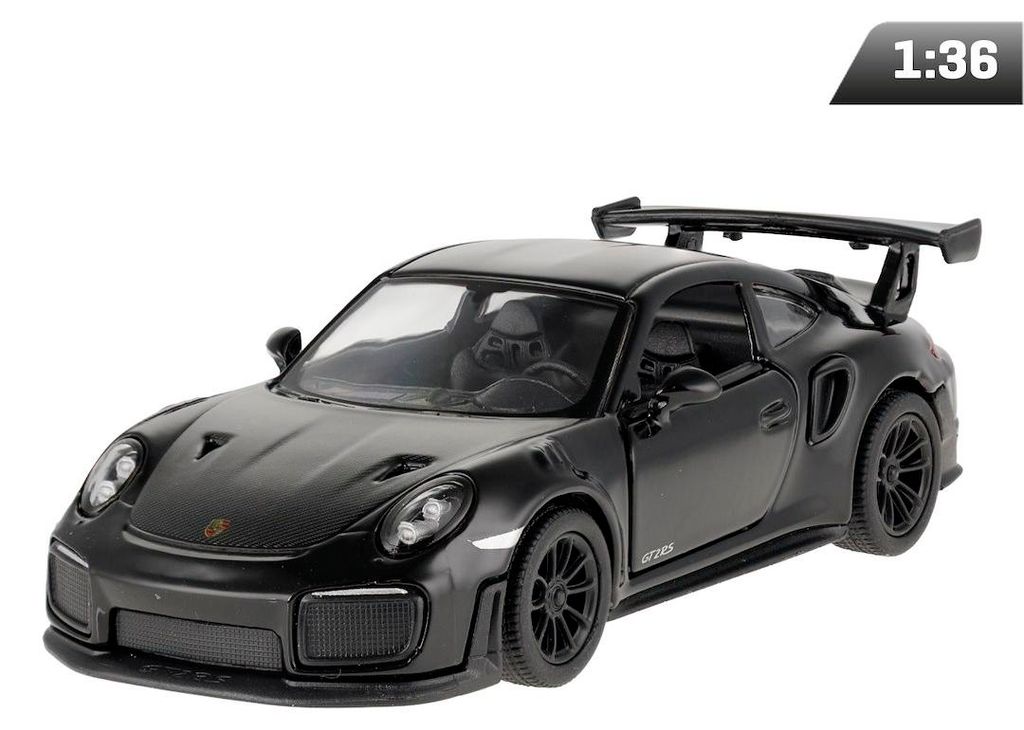 Modello in scala 1:36, Porsche 911 GT2 RS, nero Immagine del prodotto 
