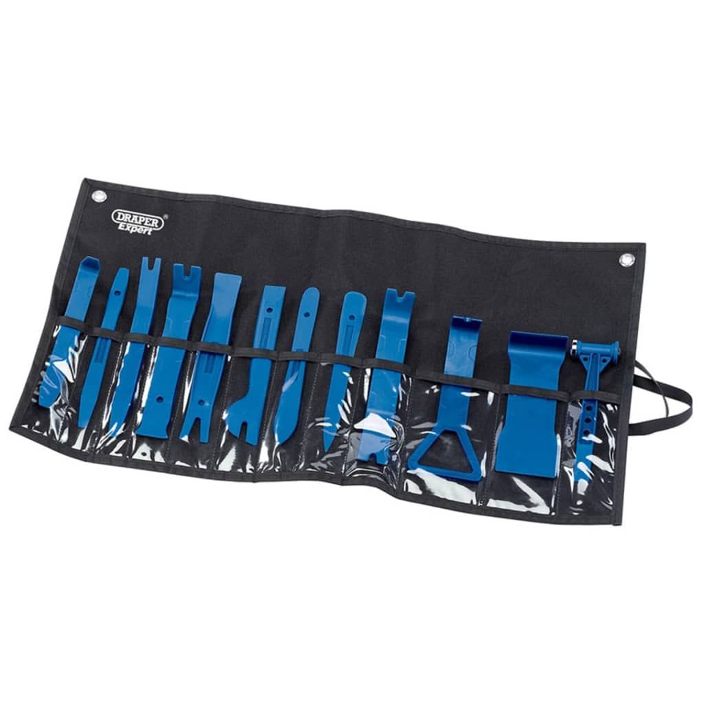 Draper Tools Expert Zierleistenkeil Set 12-tlg. Blau 22492