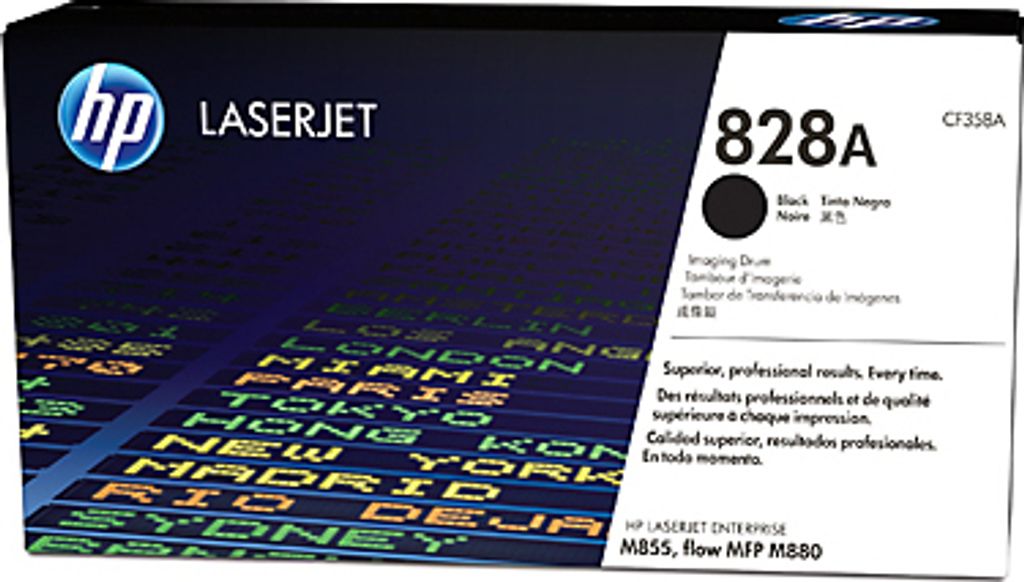HP 828A, 15 - 27 °C, -20 - 40 °C, 10 - 95%, Schwarz, Produktbild 