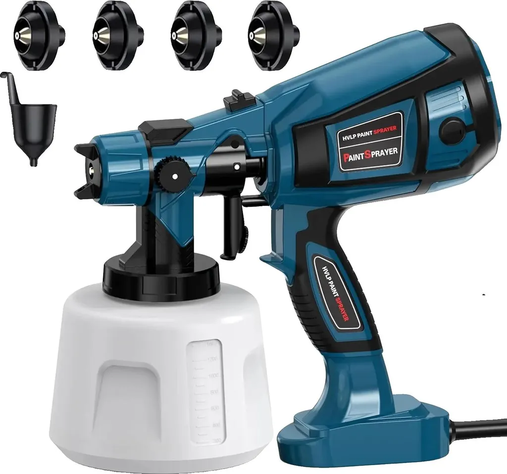 Peindre murs et plafonds : Pulvérisateur 850W haute capacité 1400ML