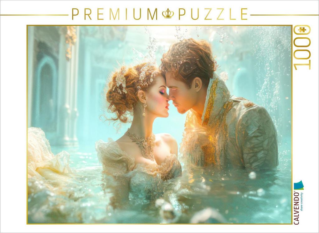 CALVENDO Puzzle Opulente Unterwasserromanzen | 1000 Teile Lege-Größe 64x48cm Foto-Puzzle für glückliche Stunden