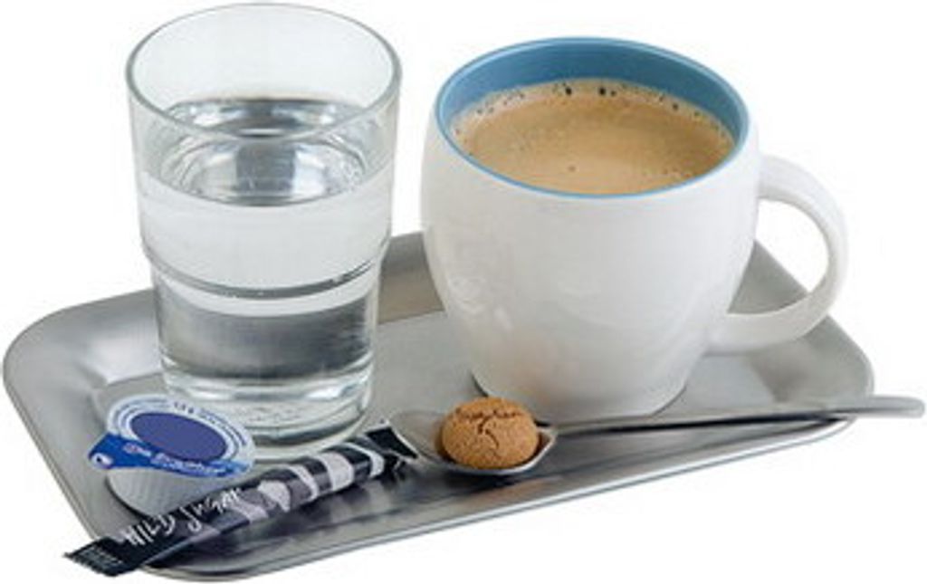 1x Kaffeehaustablett "Charme" für Einzelpersonen, Servier,- Produktbild 