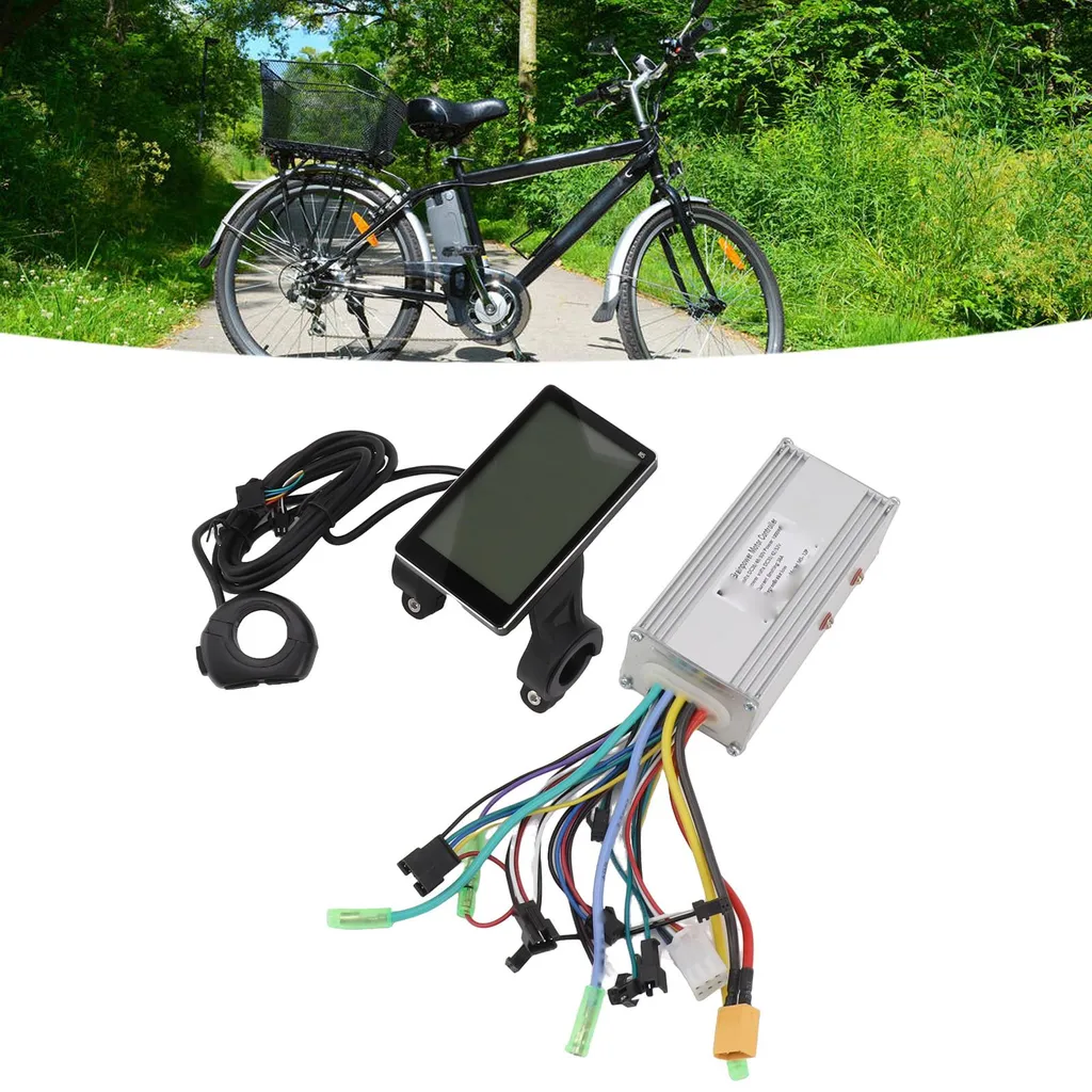 Kit de conversion vélo électrique 1000W 38A avec écran LCD M5 complet