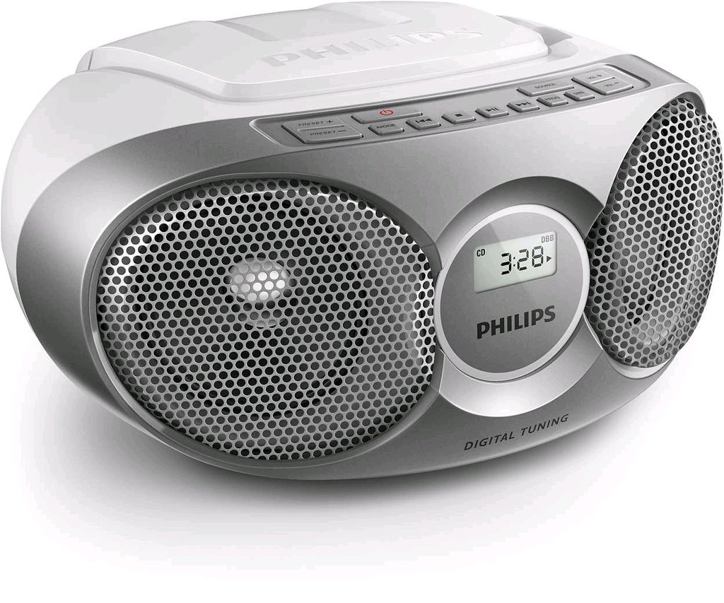 Philips AZ215S Radio/CD - Gris Image du produit 