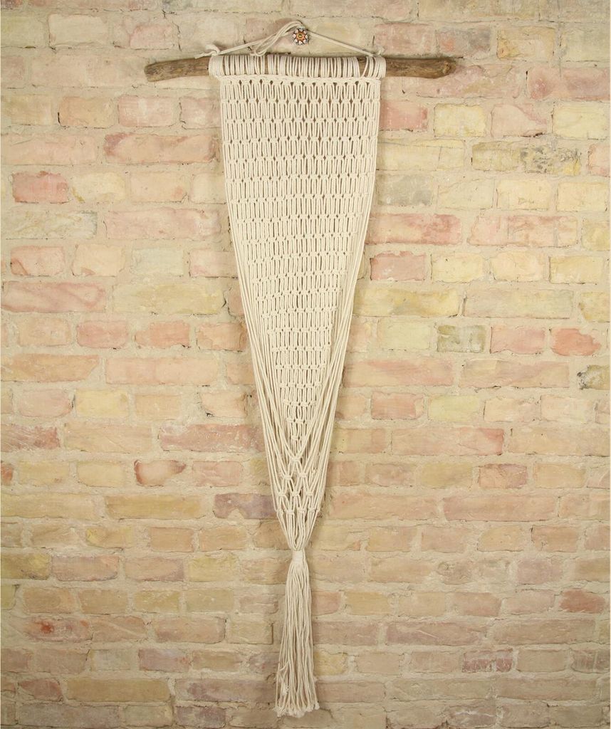 Makramee Blumenampel - Hängeampel für Pflanzen mit Makramee Modell 02