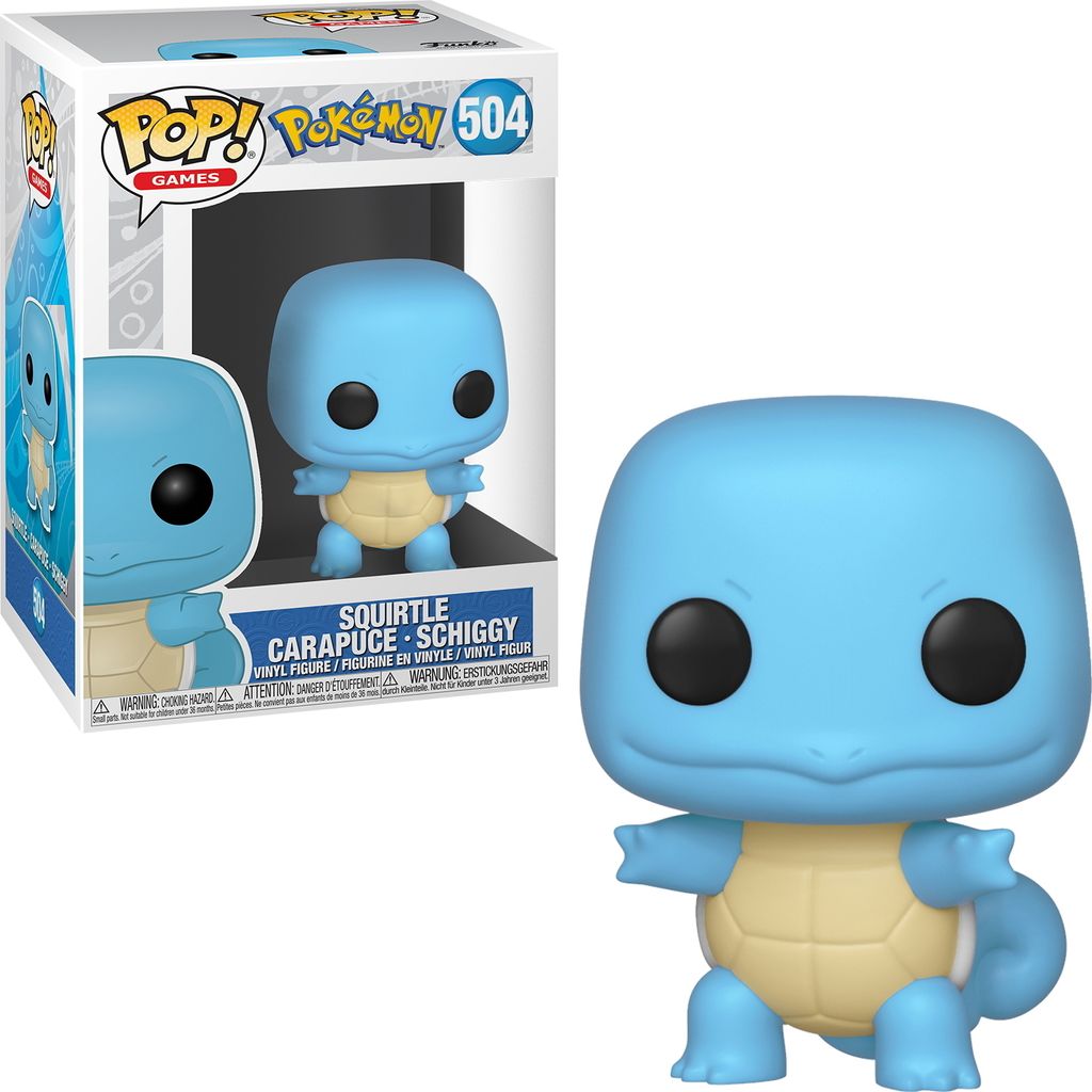 Pokemon POP! Games Vinyl Figur Squirtle (EMEA) 9 cm Produktbild 2