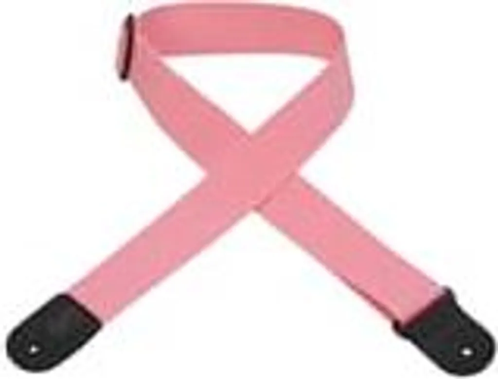 Sangle de guitare 2" rose réglable et ultra résistante M8POLY