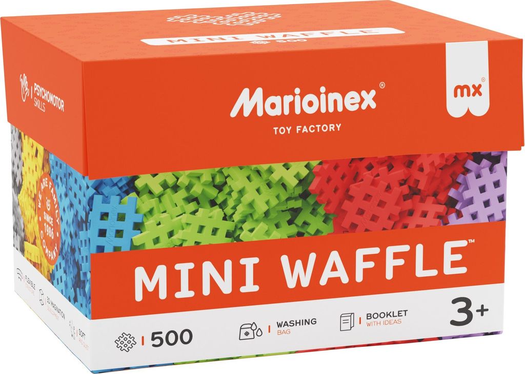 Marioinex Mini Waffle Building Blocks 500 pieces Obrázok produktu 