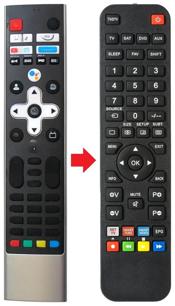 Fernbedienung passend für JVC JVG3B5022Q