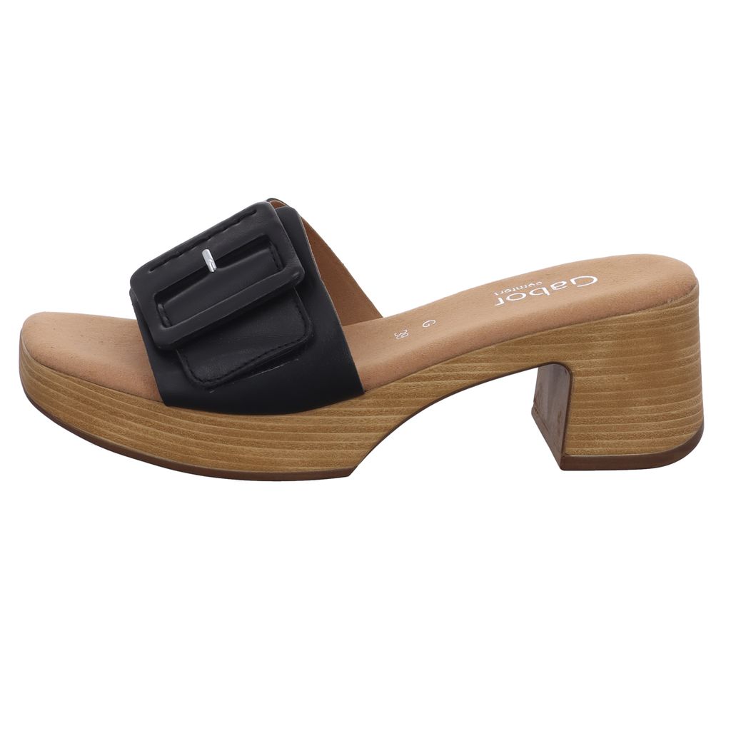 Gabor Damen Pantoletten Schwarz Pantolette | Kaufland.de