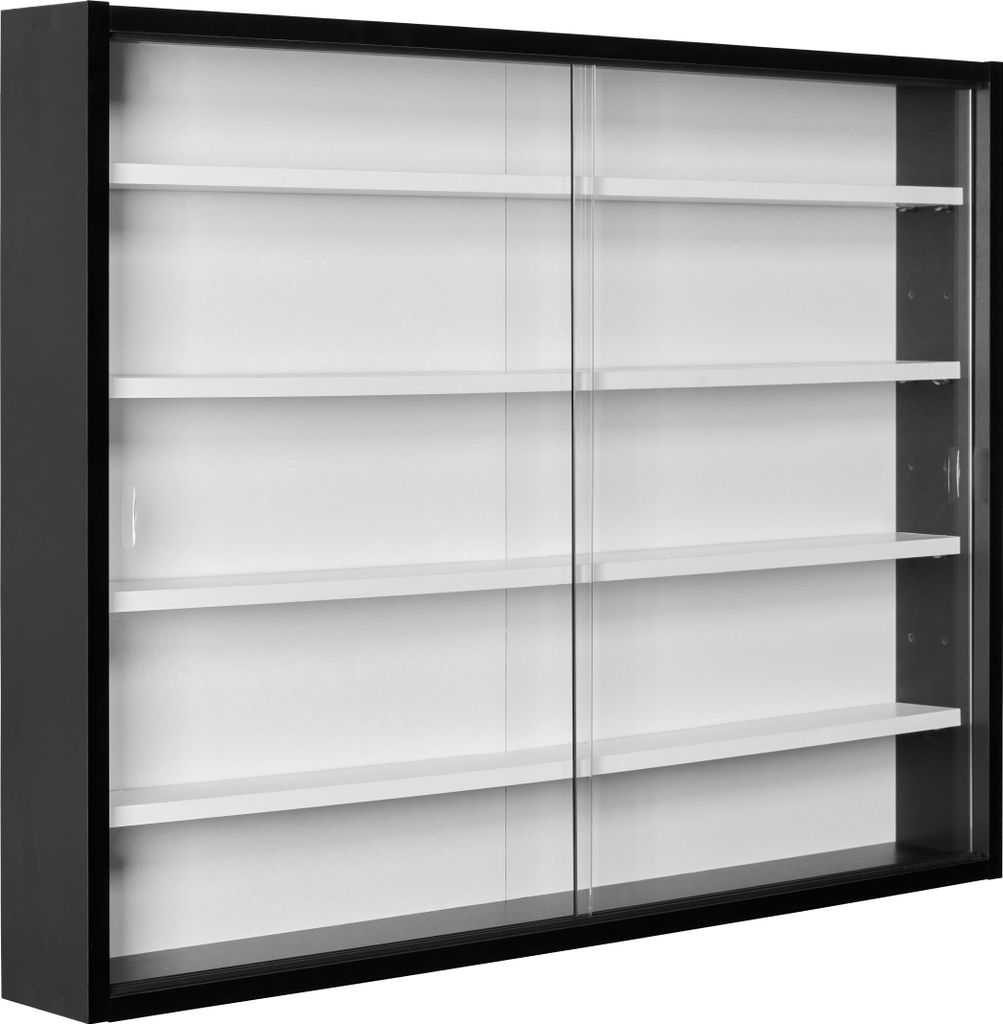 Inter Link Sammlervitrine COLLECTY Schwarz/Weiß
