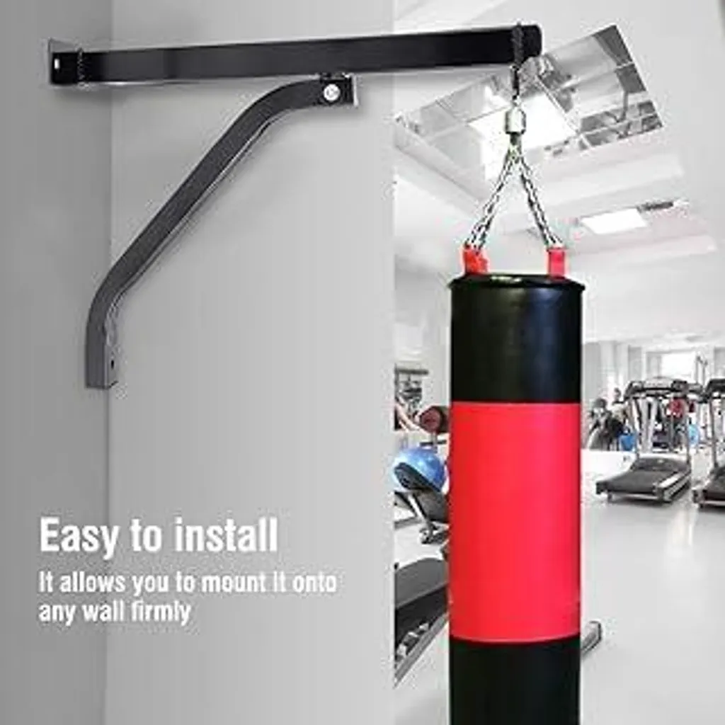 Supporto Sacco Boxe Parete Dioche 100kg Acciaio | Staffa Professionale