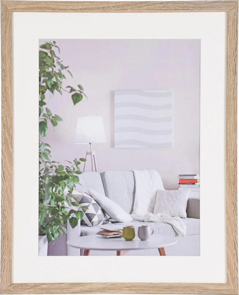 Cornice Moderna Henzo 40x50 Marrone Medio - Per Foto 30x40 cm