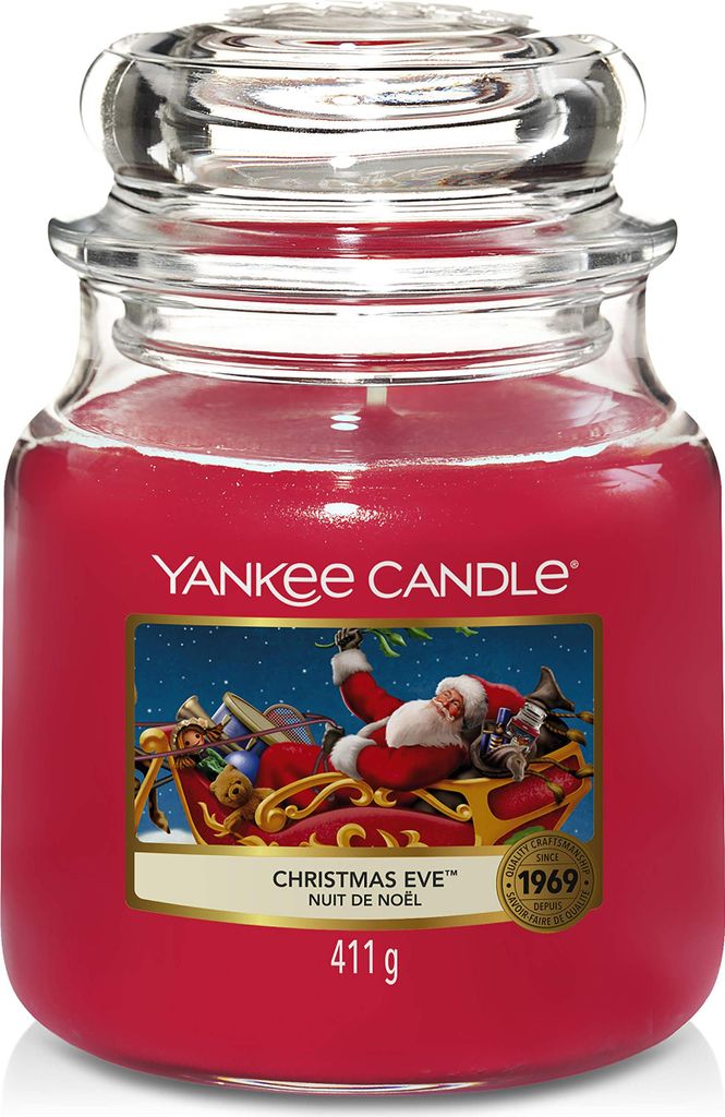 YANKEE CANDLE_Med Jar średnia świeczka zapachowa Christmas Produktbild 