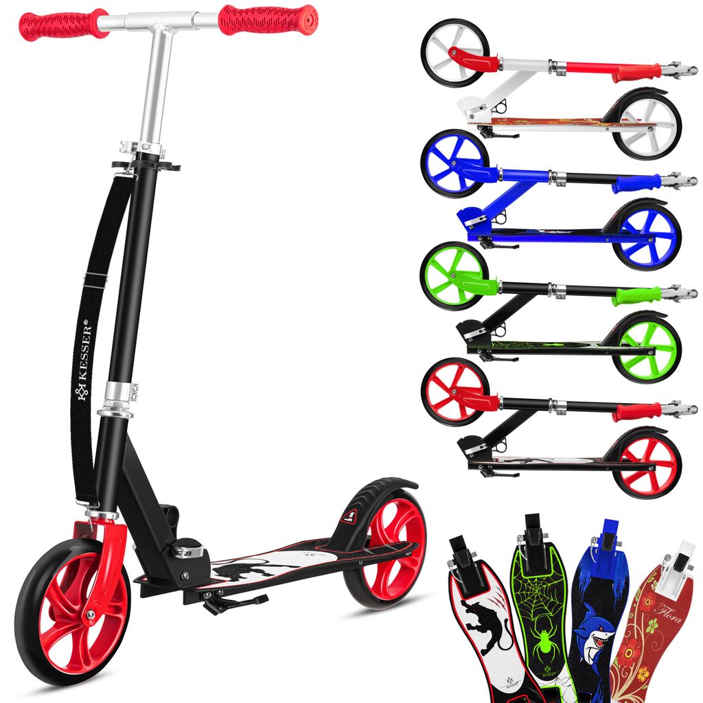 Klappbar NEU Tretroller Kinder Roller Scooter 