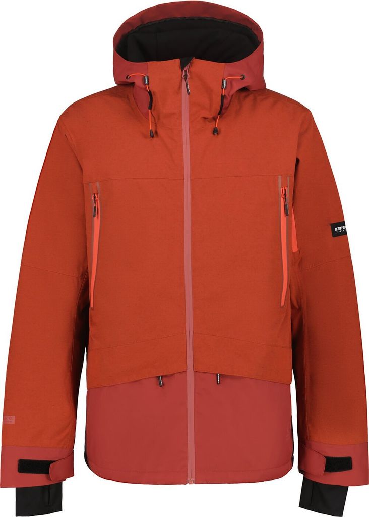 Icepeak Jacke CASTRES Skijacke Snowboardjacke Herren orangerot 52
