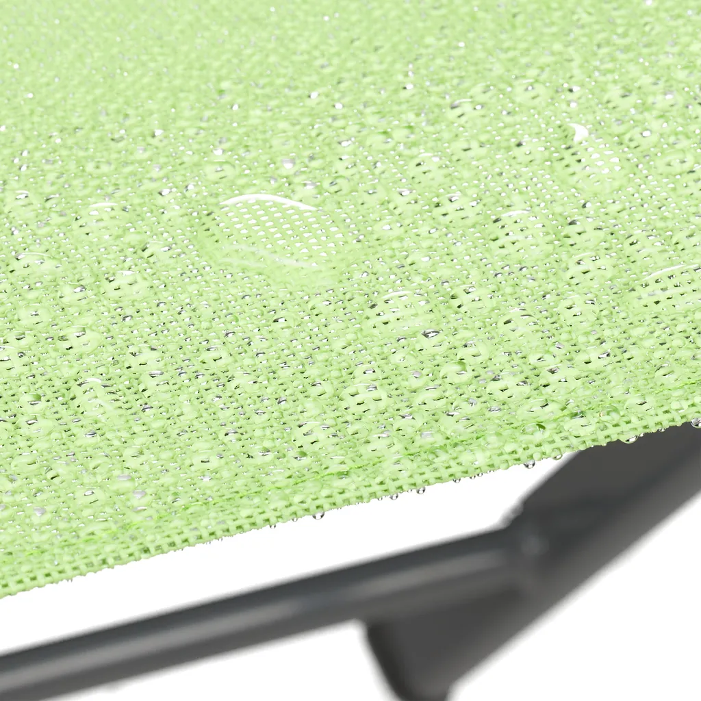 Chaise de jardin pliante Relaxdays robuste et compacte coloris vert x2 - 9