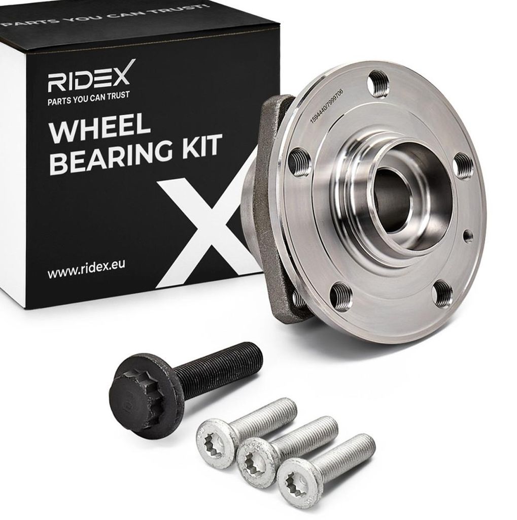 RIDEX Radlagersatz Vorne Hinten für VW Golf VII Schrägheck Produktbild 