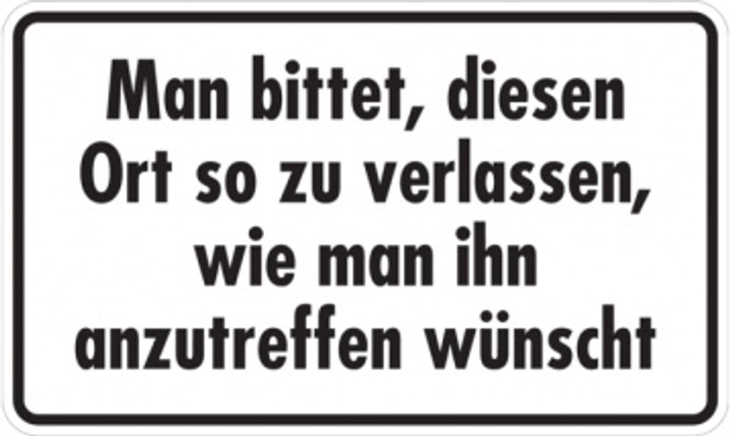 Dreifke WC-Schild, Toilettenhinweis, 120 x 200 mm, Aluminium, Alu geprägt 1 ...