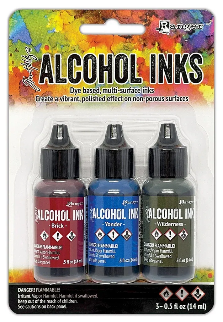 Ranger Tim Holtz Expedition : Set de 3 Feutres à Alcool Distressed