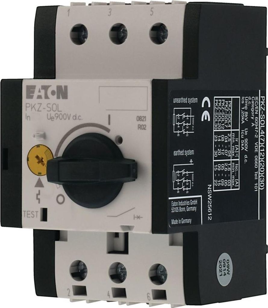 Eaton PKZ-SOL12, Bezpojistkový jistič, IP20 Obrázek produktu 