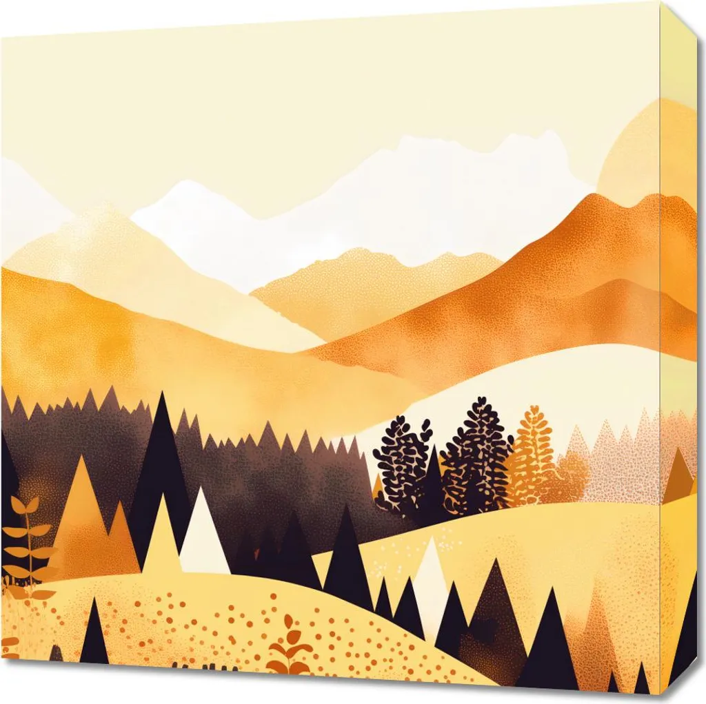 Idea Regalo: Quadro 50x50 Tramonto Dorato per Emozioni Uniche