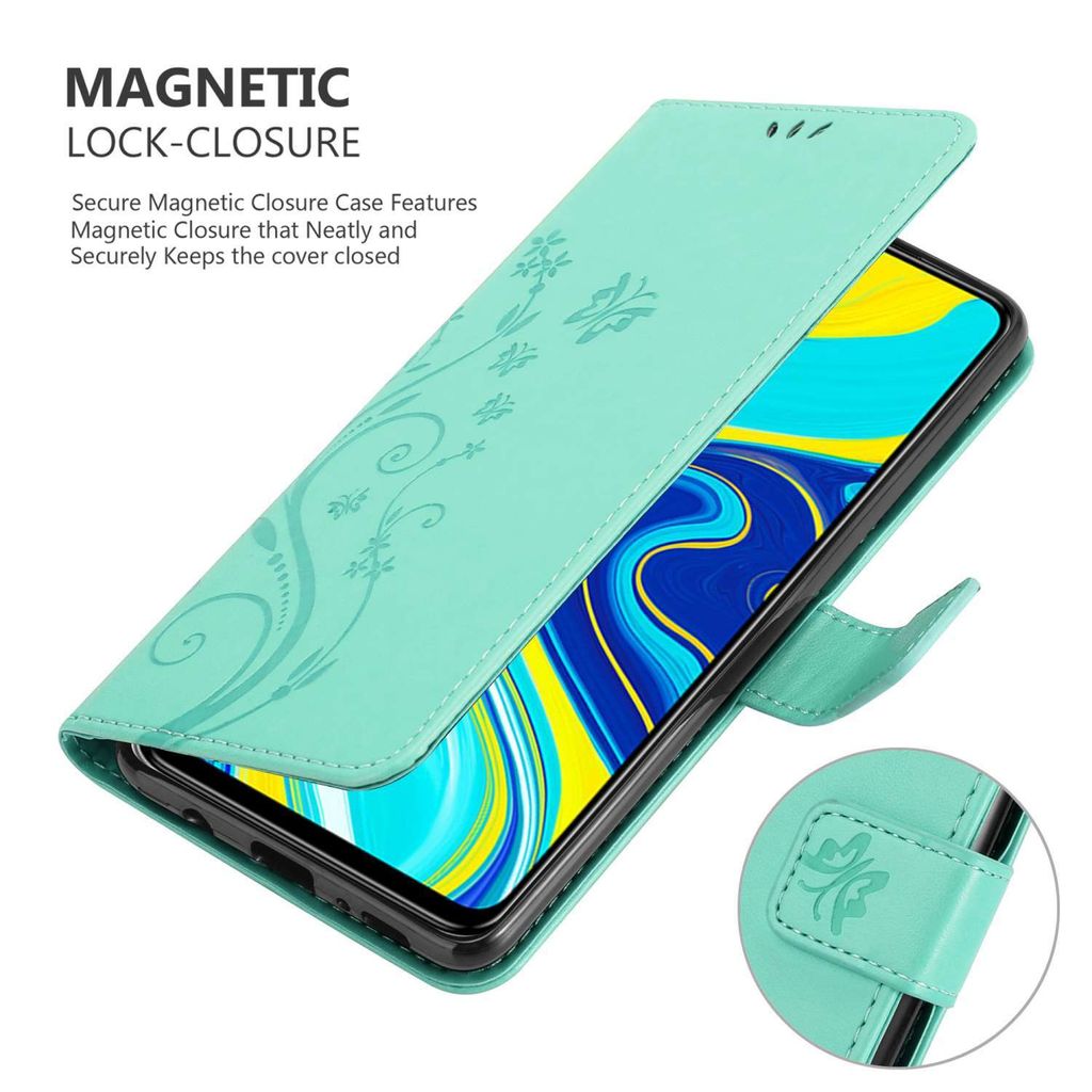 Cadorabo Pellicola In Vetro Temperato Per Xiaomi Redmi Note 9 Pro / Note 9s - Trasparente, Durezza 9H, Anti Graffio, Facile Applicazione