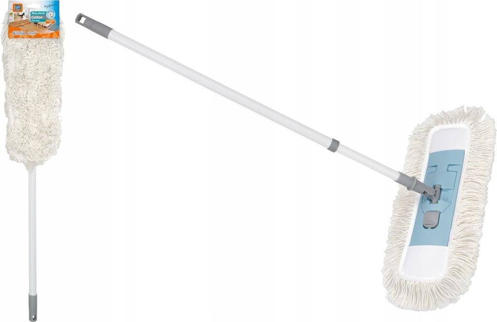 Flachmopp mit Teleskopstiel