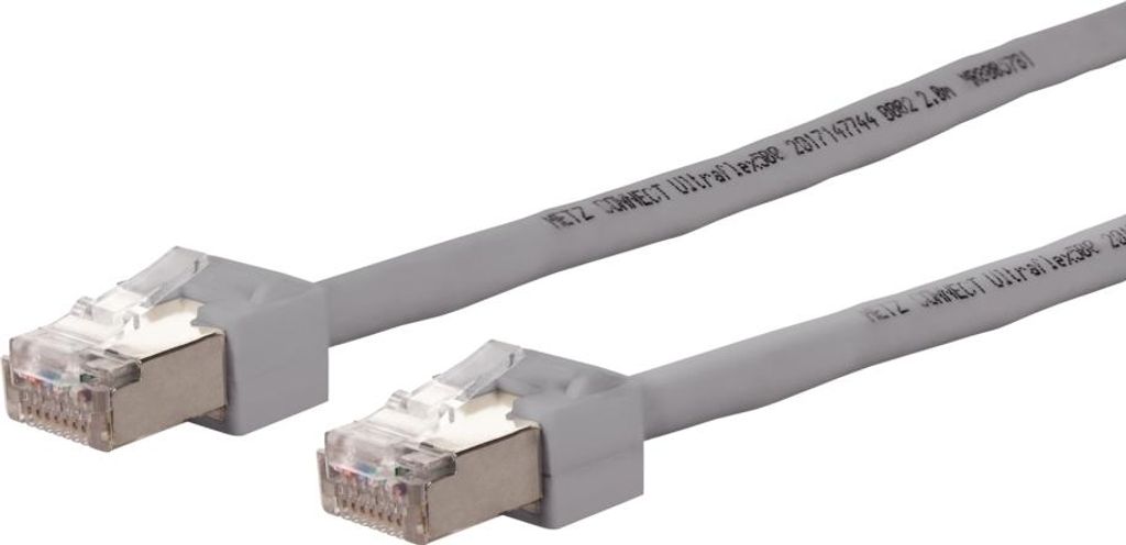 METZ CONNECT Ultraflex500 - Patch-Kabel - RJ-45 (M) zu RJ-45 (M) - 5,0m - 6 mm - SFTP, PiMF - CAT 6 - geschirmt, versei