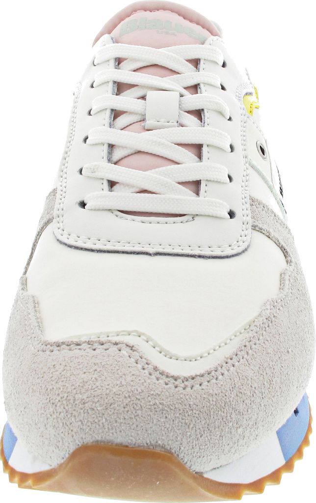 Sneakers Blauer Uomo Blu con Lacci e Dettagli