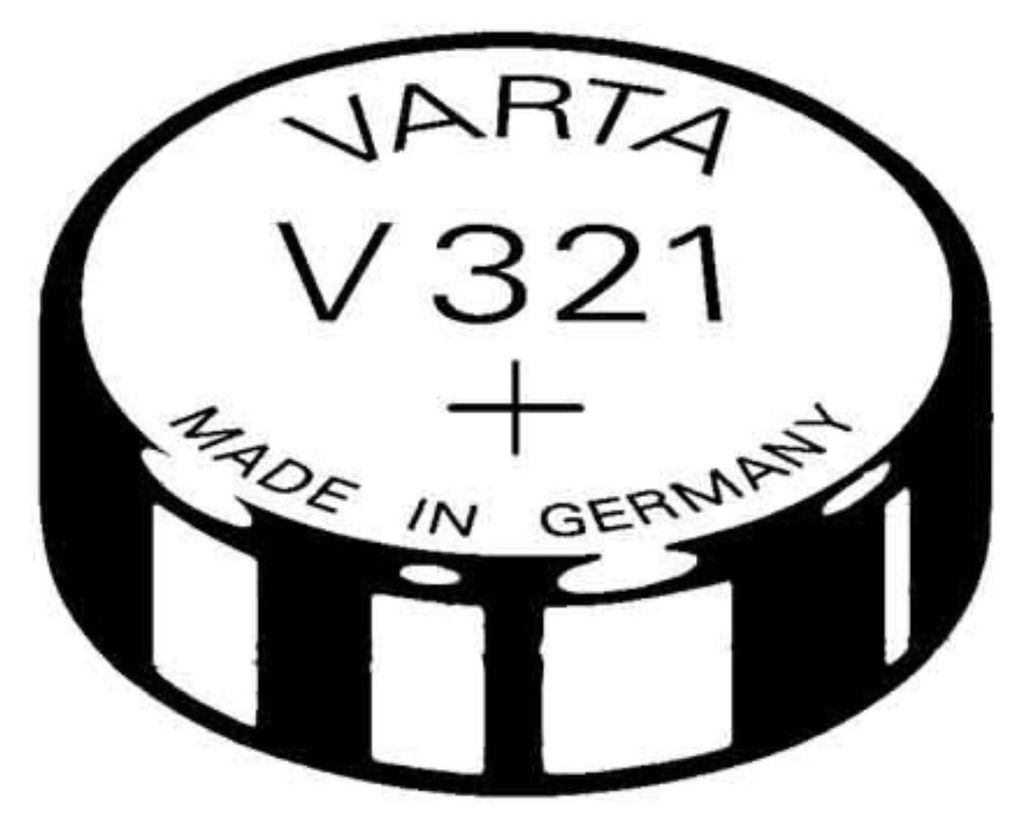 Varta V 321 - Batterie SR616SW - Zn/Ag2O - 14.5 mAh Image du produit 