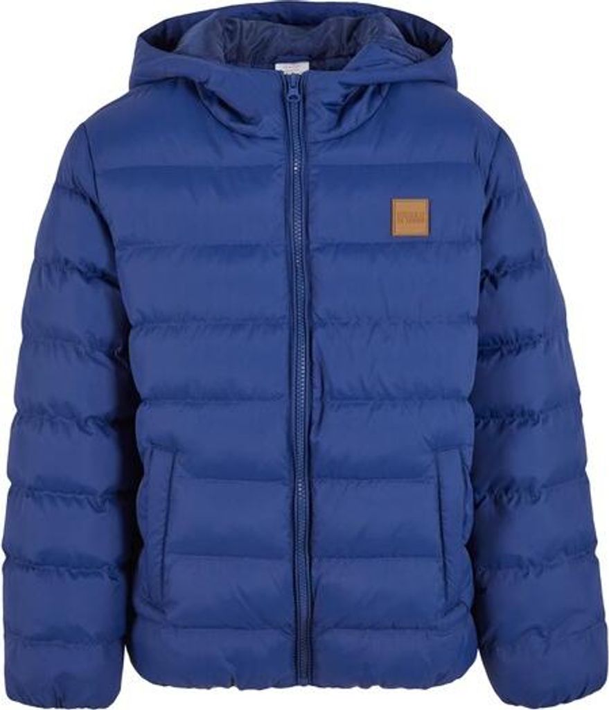 Urban Classics jongens basic pufferjas, kleur: spaceblue - Productafbeelding 