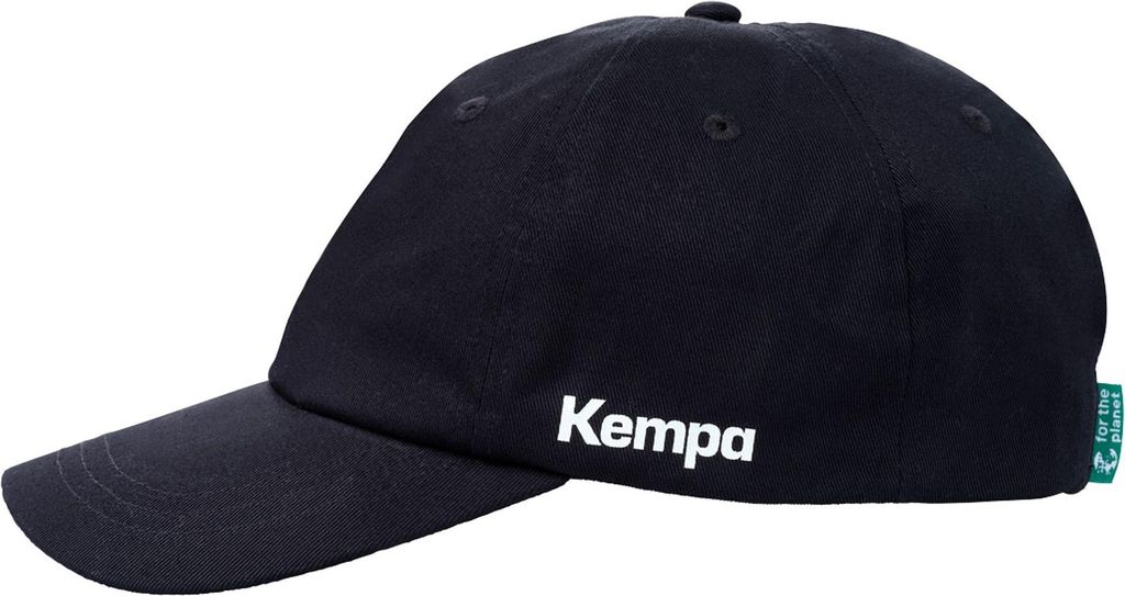 Kempa Basecap - schwarz, Größe:-