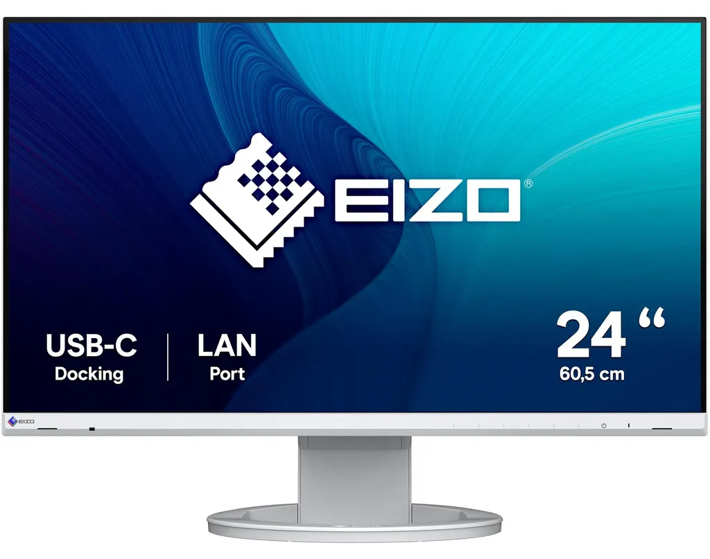 Écran pour Télétravail EIZO EV2490-WT 23.8 Pouces USB-C Charge Portable