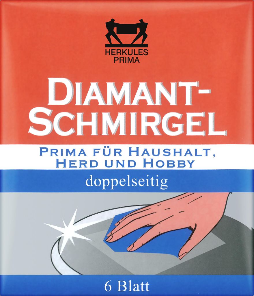 Herkules Diamant Schmirgel doppelseit.Haushalt, Herd, Hobby Produktbild 