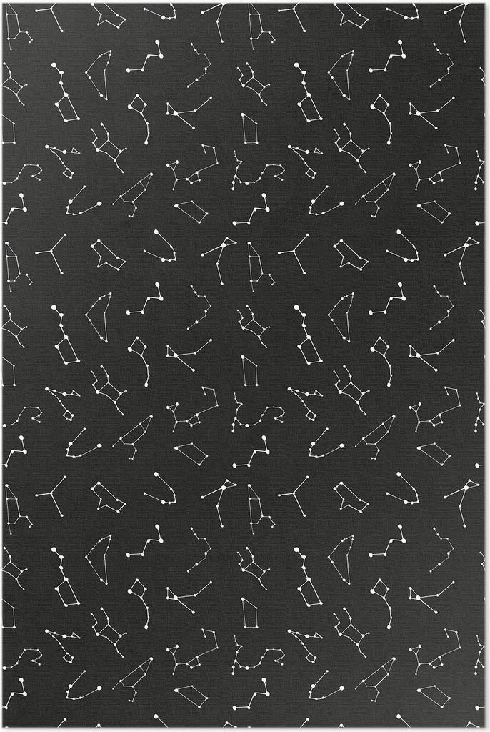 Konstellationen, Horoskop, Tierkreiszeichen, Kosmos – Vinylteppich – 150x225 cm – Indoor Teppich – Flur – Pflegeleicht – Modern