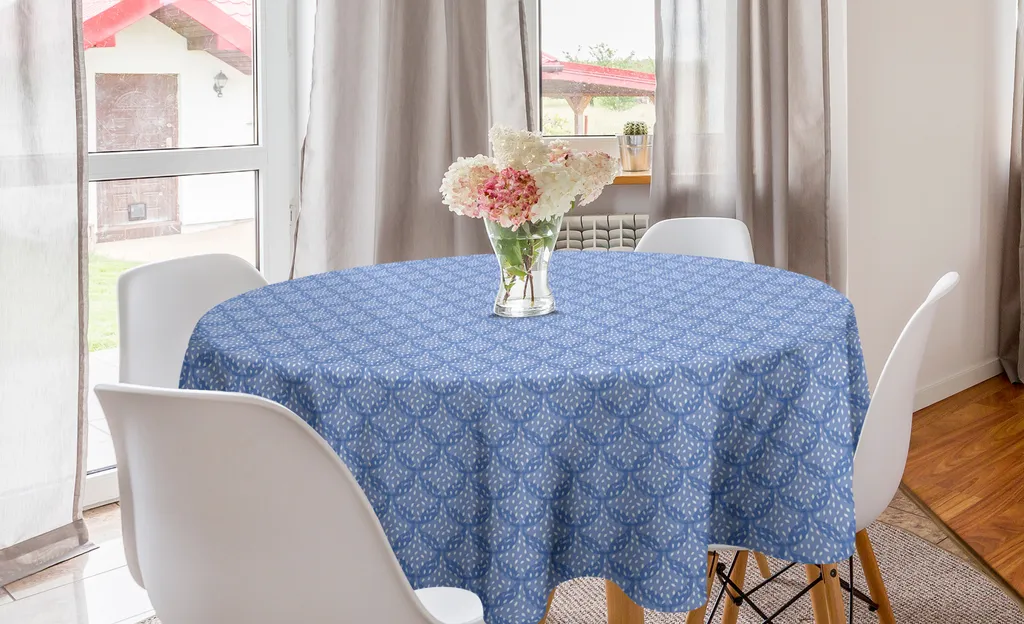 Tovaglia Rotonda ABAKUHAUS 150cm - Ideale per Case Vacanza e B&B