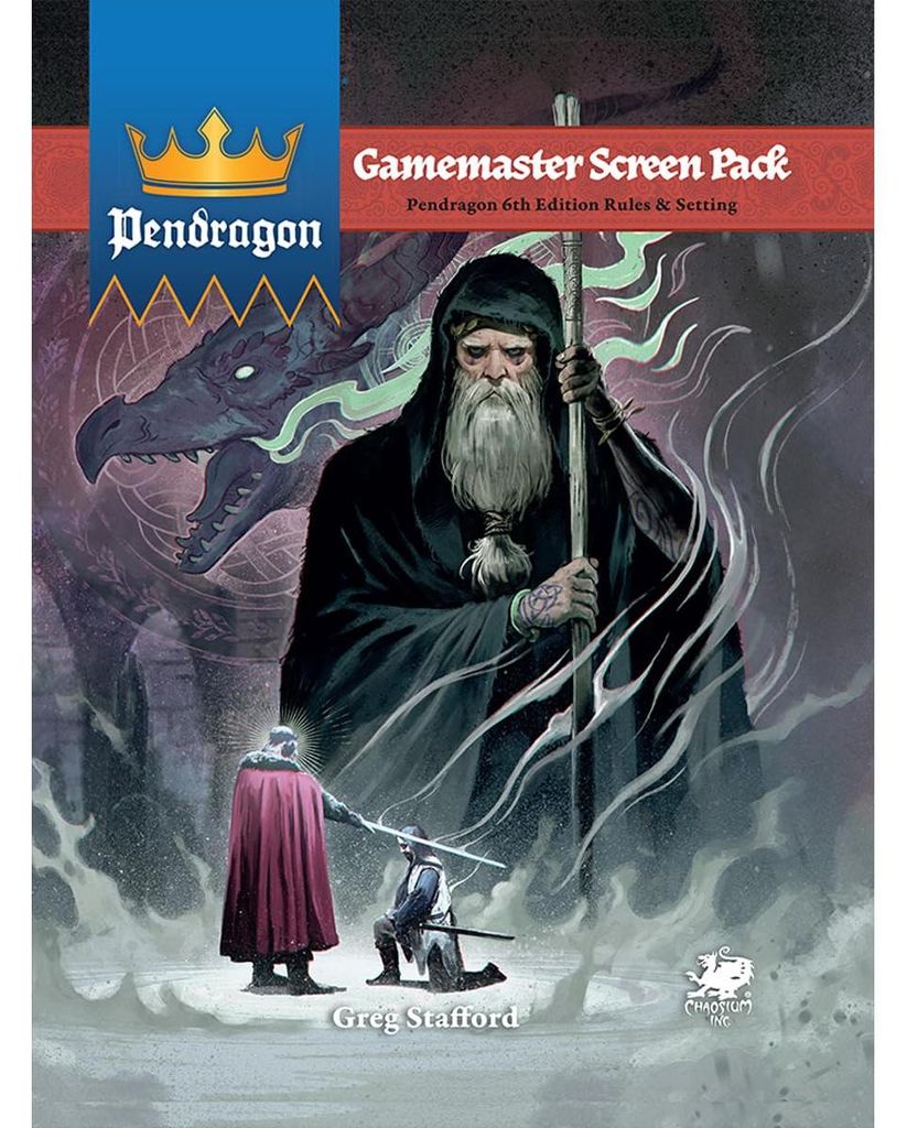 Pendragon Spielleiter-Schirm-Set