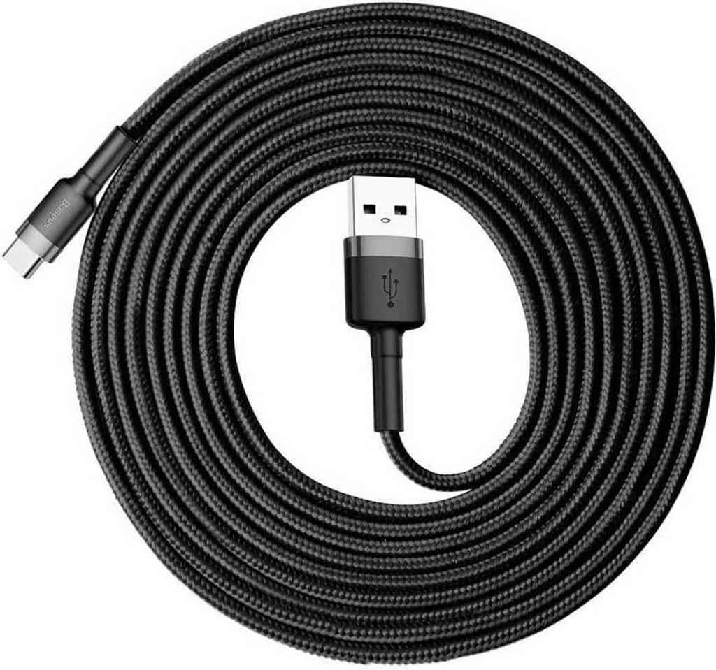 Baseus CATKLF-UG1, 3 m, USB A, USB C, Schwarz Produktbild 