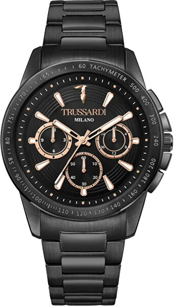 T-Hawk R2453153002 Montre Étanche 50m avec Bracelet en Acier Inoxydable